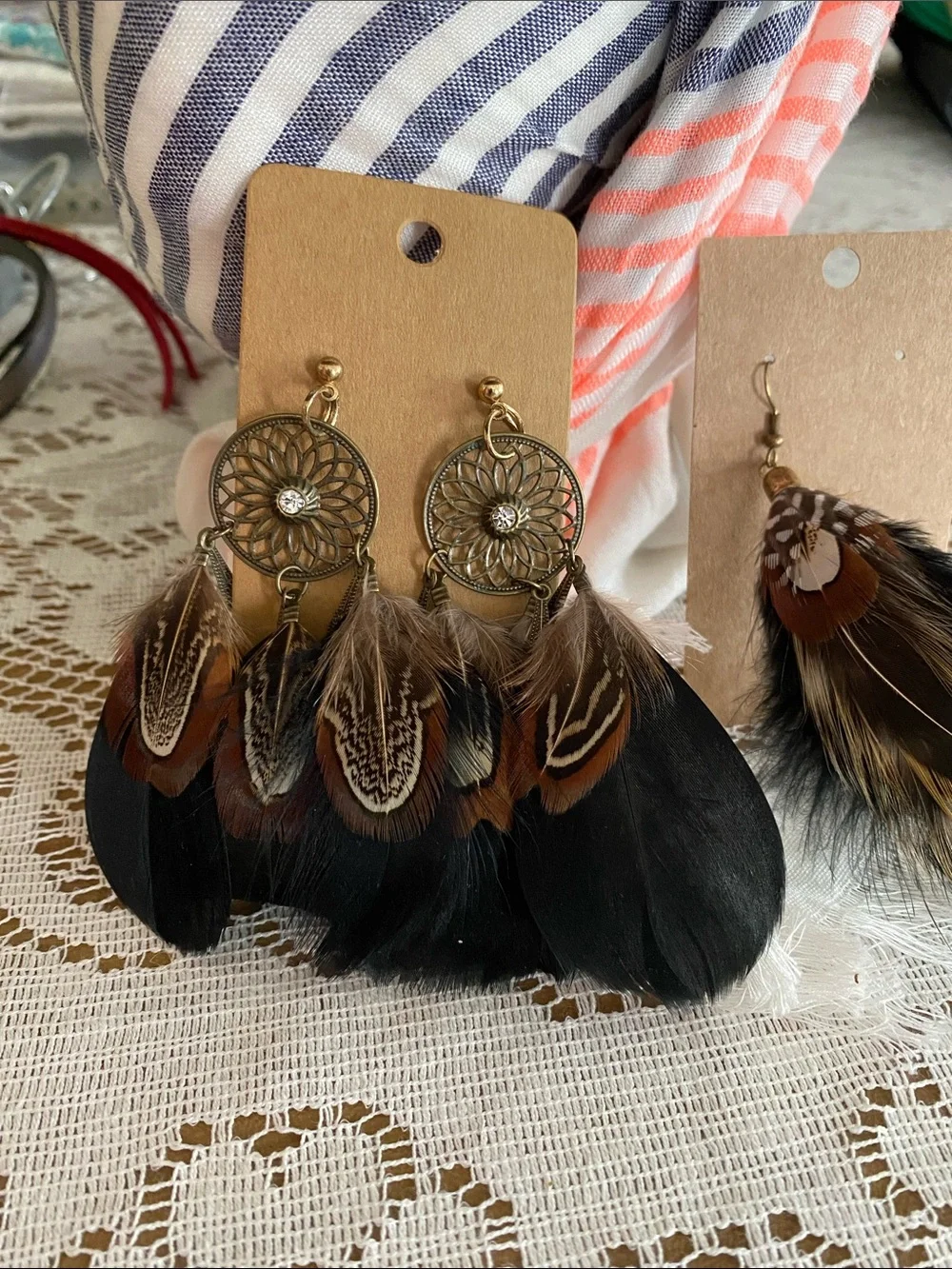 Feather Earrings